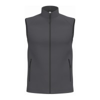 COLETE SOFTSHELL UNISSEXO CINZENTO ESCURO IB413